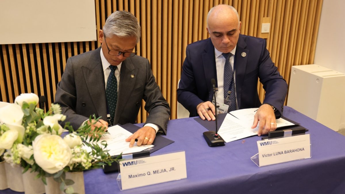 UMIP y la Universidad Marítima Mundial firman acuerdo para potenciar la investigación y el intercambio académico internacional